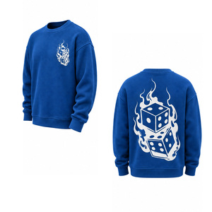 Sudadera de punto gofrado para hombre, cuello redondo, texturizada, manga larga, informal, térmica, jersey, fabricante OEM de ropa deportiva personalizada - Product Image 6