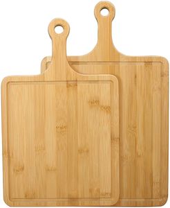 Planche à découper rectangulaire en bois, épaisseur 2,0 cm, facile à nettoyer - Product Image 2