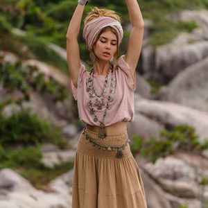 Blusa Corta de Algodón para Mujer, Estilo Casual de Verano, Minimalista, para Uso Diario, Suave y Transpirable, a Precio de Mayoreo - Product Image 1