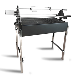 Accesorios para Barbacoa con Asador Motorizado, Souvla Cipriota, Asador Giratorio Automático, Parrilla de Carbón para Barbacoa - Product Image 1