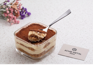 ชุดช้อนสแตนเลส Acme Metal Classic จำนวน 6 ชิ้น ขัดเงาอย่างดี ทนสนิม ดีไซน์ทันสมัย สำหรับชุดอาหารงานแต่งงานและร้านกาแฟ - Product Image 6