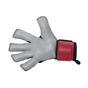 Premium Quality Custom Design German Embossed Latex Soccer Goalkeeper Gloves with 4mm German Latex Strap negative Cut - Product Image 6