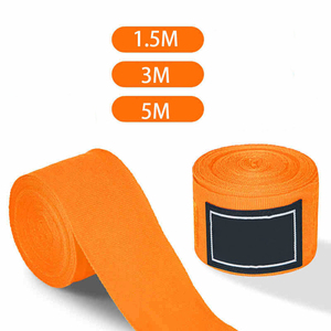 Bandes de soutien respirantes pour les poignets avec fermeture réglable, bandes de maintien en coton léger pour des séances d'entraînement prolongées - Product Image 5