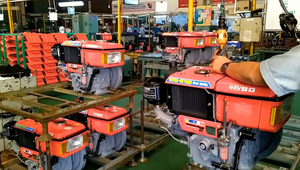 Motor Diésel Vikyno Serie RV, 4 Tiempos, Monocilíndrico, Horizontal, Refrigeración por Agua, Arranque Manual/Eléctrico, Bajas Emisiones, Durable - Product Image 5