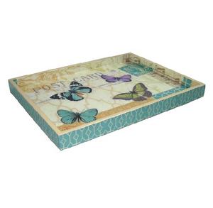 Plateau de service en bois de haute qualité avec conception de corde Top Standard cadeau de vacances de Noël pour la décoration intérieure Art dernière conception - Product Image 5