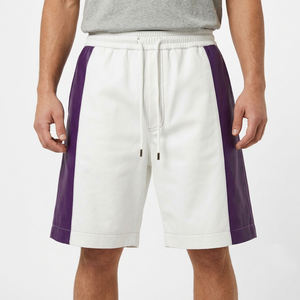 Men Oversized Genuine <b>Leather</b> <b>Shorts</b> Men's Oversize Drawstring Waist <b>Leather</b> <b>Shorts</b> Premium <b>Leather</b> Oversized Men <b>Shorts</b> - Product Image 6