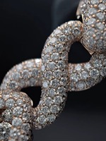 Bracelet en diamant de haute qualité pour femmes, tendance et élégant, idéal pour les soirées, disponible en gros.