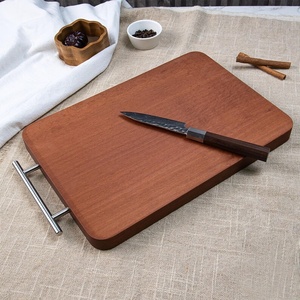 Planche en acacia résistante à l'eau, planche à découper étanche à l'humidité, planche en bois à faible absorption, bloc d'acacia traité à l'huile - Product Image 5