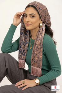 Pañuelo Cuadrado Personalizado con Borlas, Tela Suave y Ligera, Pañuelo de Moda para Mujer, Pareo de Playa, Fabricante OEM - Product Image 2
