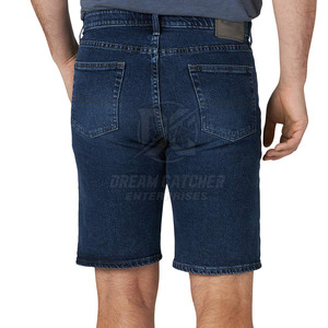 Diseña Tu Propio Logotipo, Pantalones Cortos de Mezclilla Casuales de Alta Calidad para Hombre, Sólidos, de Secado Rápido, Transpirables, 100% Algodón, Logotipo Personalizado - Product Image 2