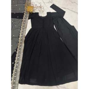 Vestido y pantalón de fiesta de diseñador para mujer con hermoso conjunto Dupatta - Product Image 4