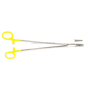 Portaagujas de Alta Calidad A-1 VERITAS Wangensteen de 27 cm con Punta T/C, Instrumentos de Sutura de Acero Inoxidable |   Kit de sutura, instrumento médico - Product Image 3
