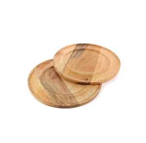 Customized Color Irregular Shaped Durable Wood Serving Tray <b>Modem</b> Style for Home Restaurant Hotel Use Top Selling New Arrival - Product Image 5