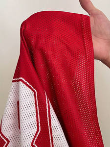 Camiseta de Fútbol de Malla Oversize para Mujer, Estilo Urbano, con Gráfico Número 98, Transpirable, de Poliéster, Casual, a la Moda, Personalizada OEM - Product Image 5