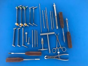 <b>Drill</b> <b>Guide</b> bone Holding Screw Driver with fiber Handle 28PCS Set Orthopedic Surgical - Product Image 6