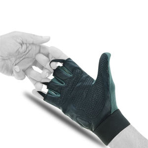 Gants de musculation en cuir de qualité supérieure pour la protection des paumes, gants de musculation demi-doigts pour la musculation - Product Image 5