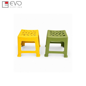 Durable Square Plastic Stools for Cafes Restaurants and <b>Outdoor</b> Events with <b>Stackable</b> Lightweight Design - Product Image 4