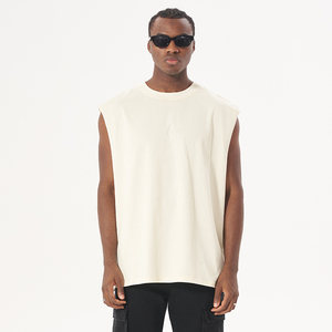 Débardeur Homme Sans Manches en Coton Coupe Oversize Style Streetwear Été Vente en Gros Direct Usine - Product Image 2