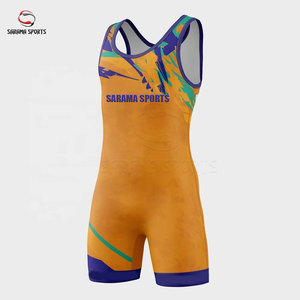 Singlet de Lucha Libre de Primera Calidad, Ligero, Ropa de Alto Rendimiento, Singlets de Lucha Libre Personalizados para Jóvenes, Venta Directa de Fábrica - Product Image 1