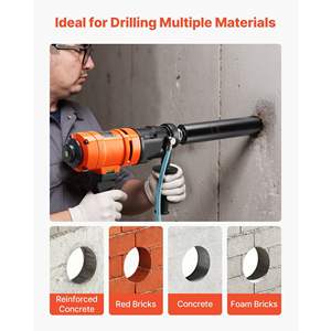 Foret diamanté humide de 1-1/4 po avec filetage interne de 7 mm, technologie de soudage de haute précision, pour le perçage du béton et de la maçonnerie - Product Image 4