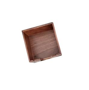 Modern minimalist wooden <b>Sticky</b> <b>notes</b> Holder Handmade Polished Natural Wooden Color Desktop Organizer At Best Selling Sale - Product Image 1