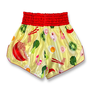 Shorts de kickboxing noirs unis pour l'entraînement BJJ, MMA, Muay Thai, Boxe, Arts Martiaux - Product Image 4