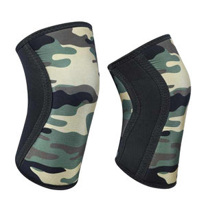 GET SET GO SPORTS IND Paire de genouillères unisexes épaisses de haute qualité 7 mm en néoprène Protection professionnelle respirante et compressive - Product Image 3