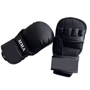 Guantes de Sparring MMA de 7oz, Cuero PU Premium, Protección en los Nudillos, con Correa de Muñeca Ajustable, para Gimnasio, Venta al Por Mayor - Product Image 2