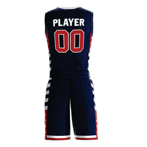 Conjunto de Uniforme de Baloncesto de Talla Grande con Impresión Digital, Diseño Personalizado, Jersey Transpirable de Secado Rápido para Hombre, para Entrenamiento y Juego - Product Image 3