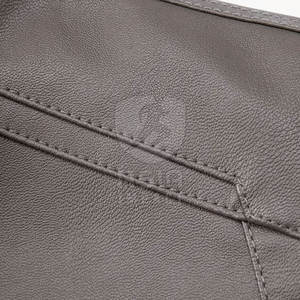 Chaqueta de Cuero Clásica para Hombre, Material Suave y Duradero, Ajuste Cómodo, Ideal para el Invierno, Uso Diario, Estilo Casual - Product Image 5