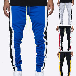 Pantalones Deportivos de Hombre con Cordón y Bolsillos en Contraste, Pantalones Ajustados, Pantalones Casuales Holgados para Hombre, Primavera-Otoño - Product Image 6