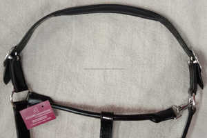 HOSRE licou en cuir composé de haute qualité avec un couvre-chef à rembourrage doux - Product Image 4