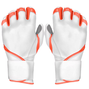 2026 OEM ODM Baseball Batting Gloves Heat Resistant Leather <b>Hook</b> Loop Closure Custom Logo Size Design Low MOQ Teams Gloves - Product Image 5