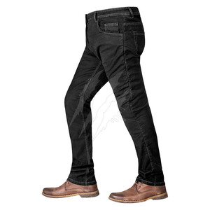 Pantalones de mezclilla para motociclistas hechos a medida al por mayor para hombre, logotipo personalizado, diseño único, pantalones de motociclista para hombre - Product Image 5