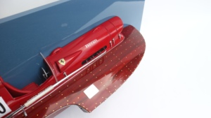 Diseño de Hidroavión FER.RA.RI de Media Casco - Decoración Náutica Moderna Hecha a Mano en Madera Sólida para Sala de Estar - Product Image 4