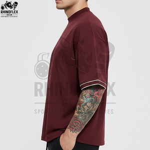 T-shirts imprimés DTF à prix d'usine, les plus vendus, coupe ample, 100 % coton, légers, imprimés DTF, surdimensionnés - Product Image 3