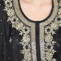 Salwar Kameez Churidar pyjama femmes indien ethnique dames robe de soirée Punjabi couture pelouse costume costumes brodés