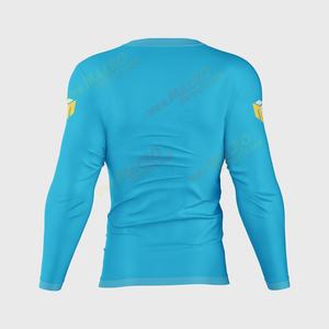 ชุดป้องกันผดผื่นสำหรับผู้ชายแขนยาวหลากสีโลโก้ออกแบบได้ตามต้องการสำหรับตัวเลือกดีไซน์ส่วนบุคคล - Product Image 6