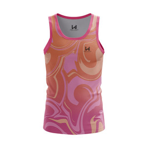 Débardeur Homme Personnalisé Col Rond Uni en Polyester Tricoté 100% Écologique Respirant Séchage Rapide Fabricant OEM ODM - Product Image 4