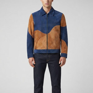 Custom Made <b>Suede</b> <b>Leather</b> <b>Jacket</b> With Luxury Finish Minimalist Styling Comfortable Fit For Men And Lifestyle Fashion - Product Image 3
