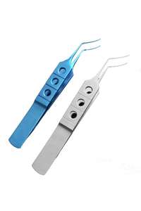 Pinzas de sujeción de lentes de acero Faulkner con mandíbulas lisas, juego de instrumentos oftálmicos, tamaño personalizado DI-OSIS0126, implantes dentricos con certificación CE - Product Image 6