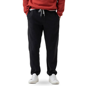 High Quality Men's Cotton Sweatpants Lightweight Breathable <b>Elastic</b> Waist Drawstring Fitness Wear Jogger Sweatpants - Product Image 1