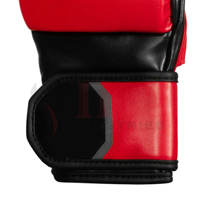 Guantes de MMA de Cuero Rojos y Negros, Personalizados, de Nueva Llegada, Modernos, para Entrenamiento Deportivo, Sparring y Grappling, Precio de Fábrica - Product Image 6