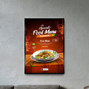 High Brightness LED Backlit <b>Light</b> <b>Box</b> Quick Change Poster Display Frame for Indoor <b>Advertising</b> Shop Retail Mall Signage - Product Image 1