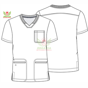 Wholesale Hospital Uniforms <b>Nurse</b> <b>Scrubs</b> Top With Jogger Hospital <b>Scrubs</b> Uniforms Sets - Product Image 5