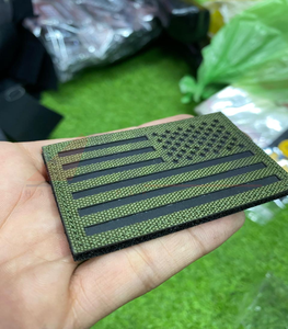Patchs tactiques professionnels découpés au laser, bordure réfléchissante, broderie découpée au laser, les plus vendus aux États-Unis 2026 - Product Image 4