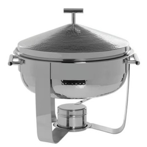 Plats à réchaud en métal avec poignée en bois alliant élégance, robustesse et performance dans une seule solution, magnifiquement conçus par ARTISTIQUE. - Product Image 4