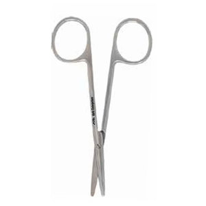 Ciseaux chirurgicaux manuels certifiés CE pour enucleation délicate, design droit, longueur totale 11 cm - Product Image 2