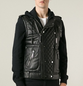 2024 Winter Fashion OEM Designs Coated <b>Genuine</b> <b>Leather</b> <b>Jacket</b> for Men Slim Fit Stand Collar Breathable Oversized Top Trending - Product Image 6