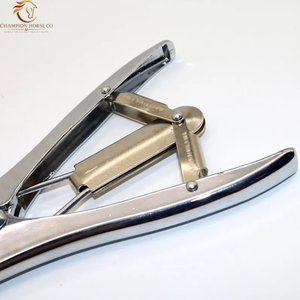 Alicates Aplicadores de Anillos de Castración Elastrator Profesionales de Acero Inoxidable Ajustables y Reutilizables, Instrumento Duradero Sin Sangre Para - Product Image 4